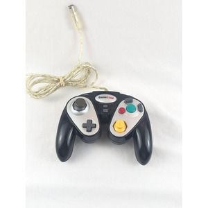 GameStop Wired Controller for Nintendo GameCube / Wii – Black – Tested & Working